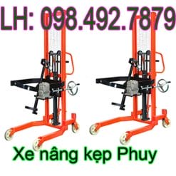 Thiết bị nâng hạ bằng tay Xe nâng chuyển thùng phuy